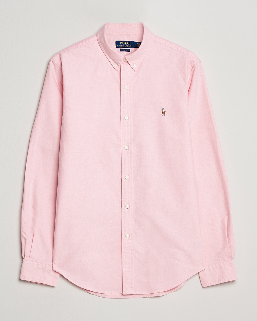 Polo Ralph Lauren Slim Fit Shirt Oxford Pink – Rose