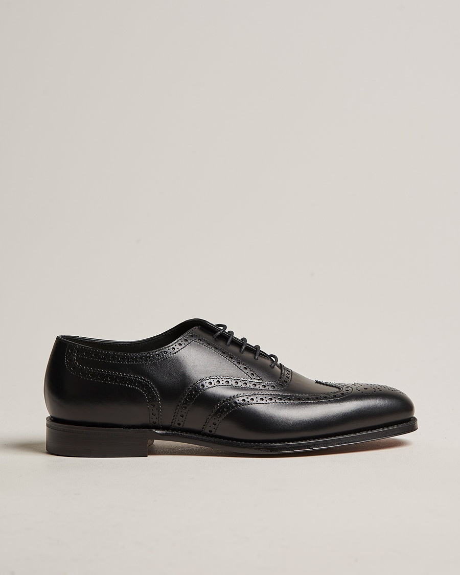 Loake 1880 Buckingham Brogue Black Calf – Noir