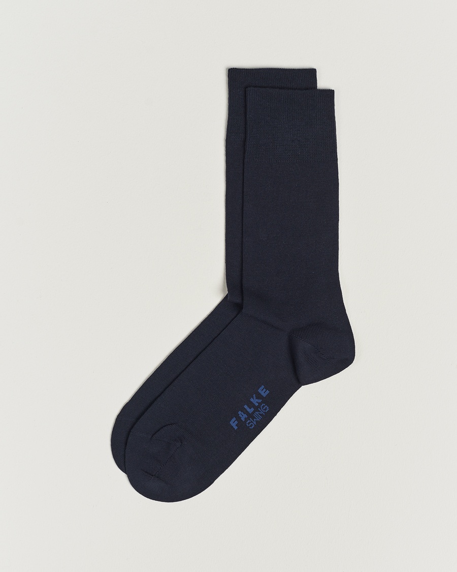 Falke Swing 2-Pack Socks Navy – Bleu