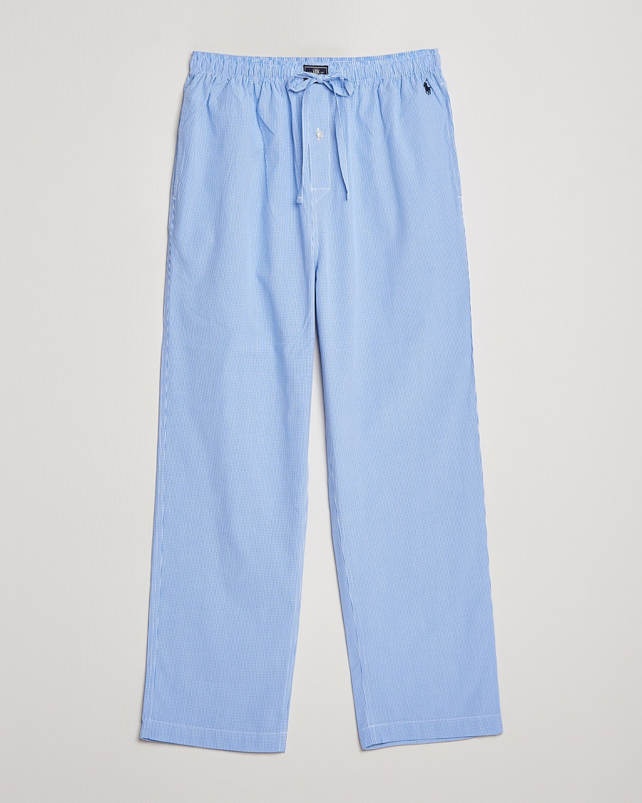 Polo Ralph Lauren Pyjama Pant Mini Gingham Blue – Blauw