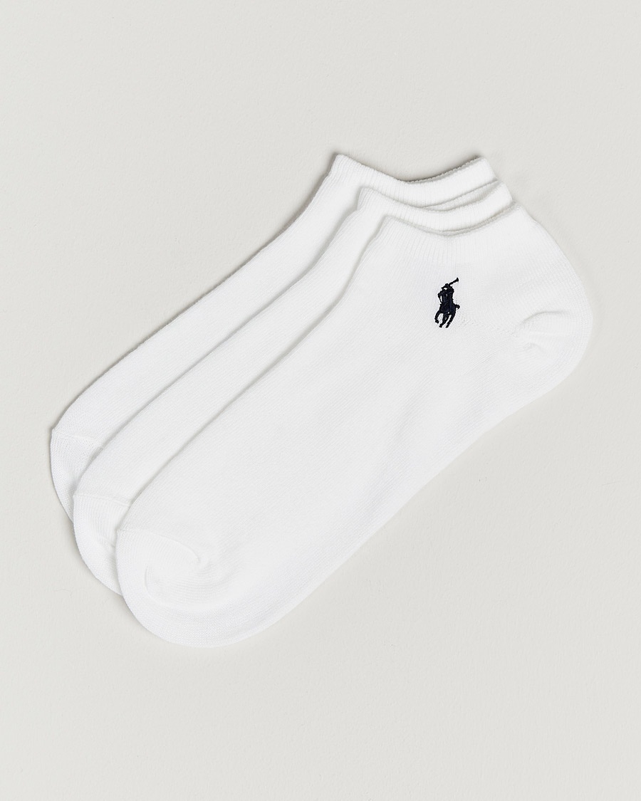 Polo Ralph Lauren 3-Pack Ghost Sock White – Blanc