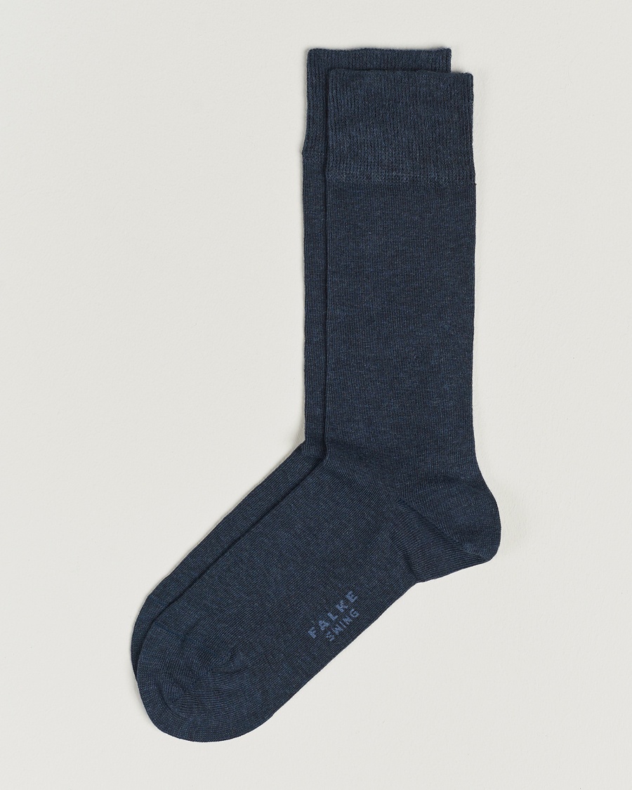 Falke Swing 2-Pack Socks Blue Melange – Bleu