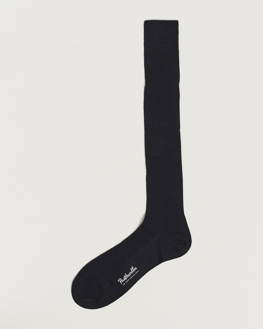 Homme | Chaussettes | Pantherella | Naish Long Merino/Nylon Sock Black