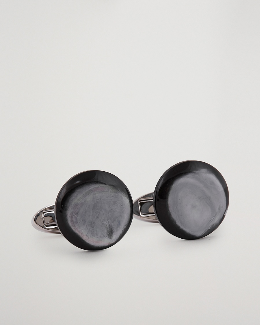 Stenströms Mother of Pearl Cufflink Grey – Grijs