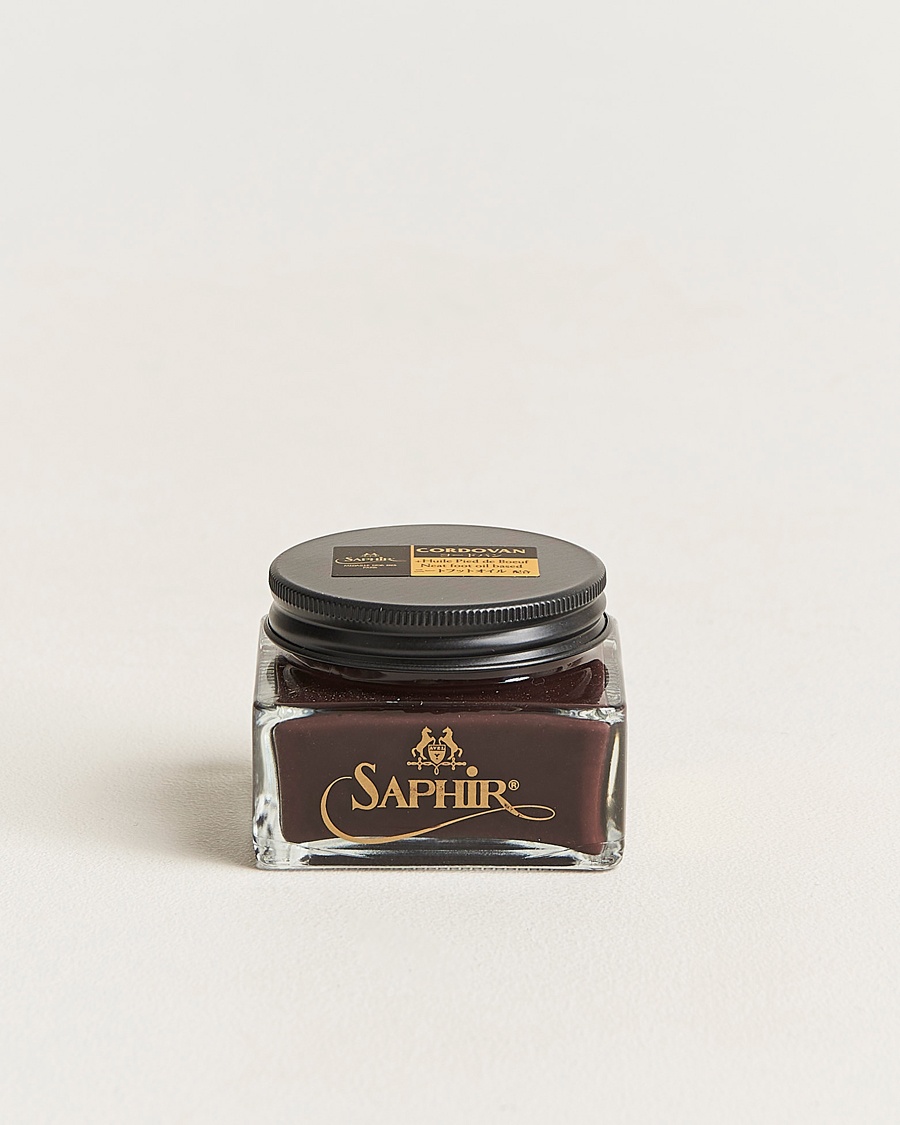 Saphir Medaille d'Or Cordovan Creme 75 ml Dark Brown – Marron