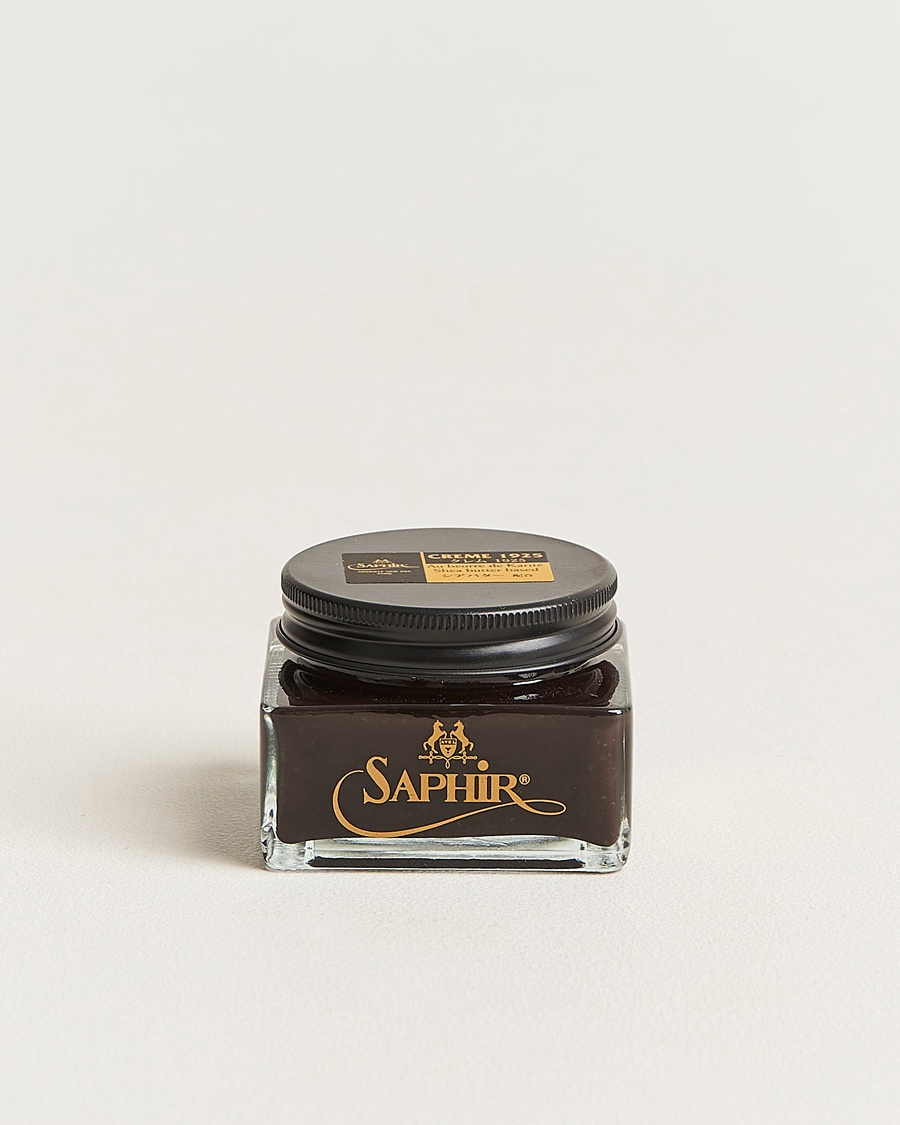 Heren | Lifestyle | Saphir Medaille d'Or | Creme Pommadier 1925 75 ml Dark Brown