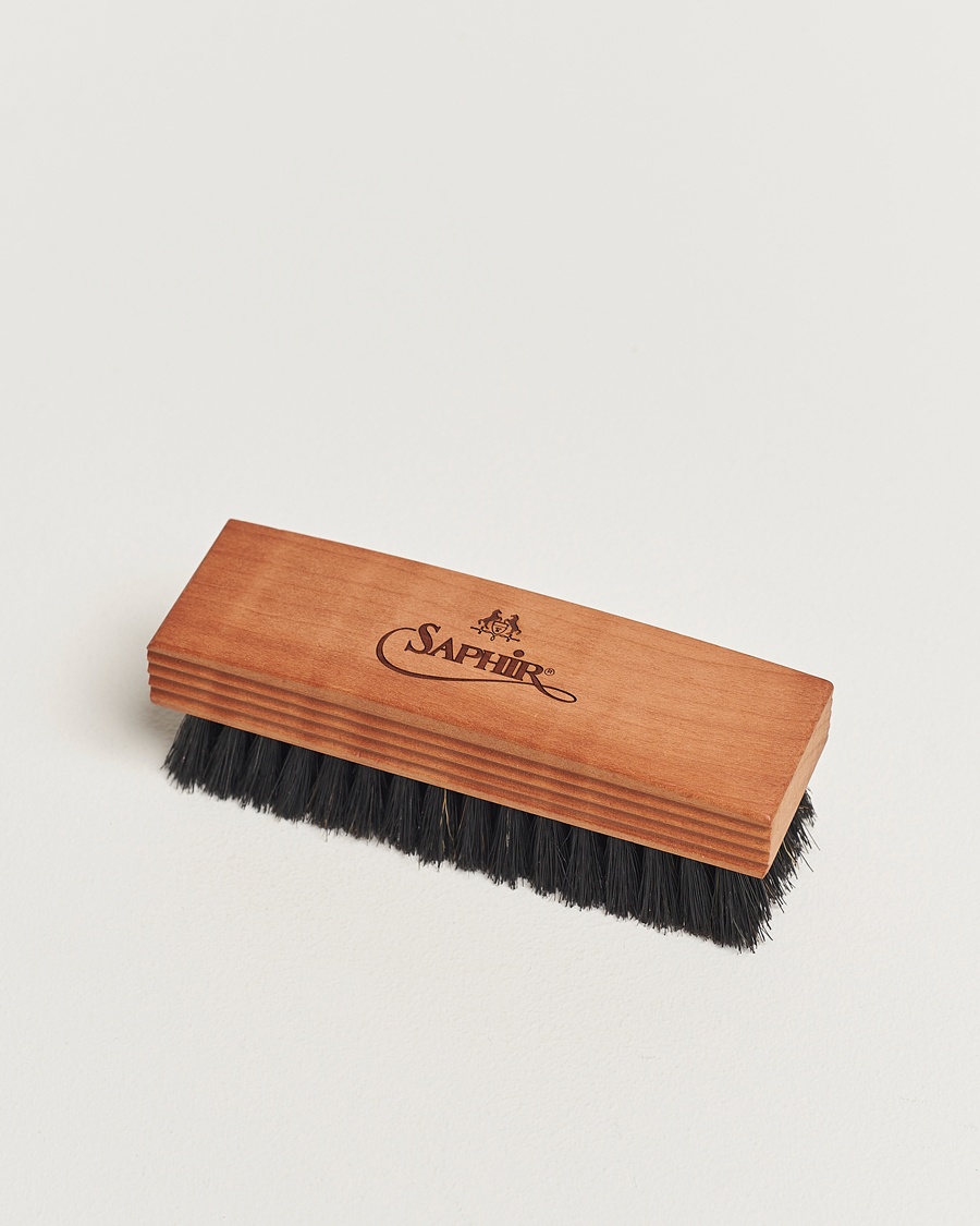 Saphir Medaille d'Or Gloss Cleaning Brush Large Black – Noir