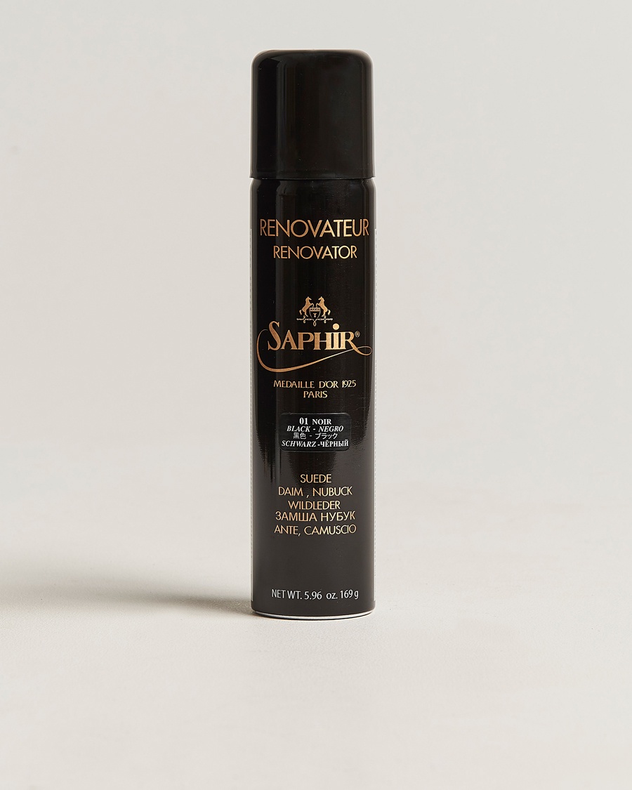 Saphir Medaille d'Or Renovateur Suede 250 ml Spray Black – Noir