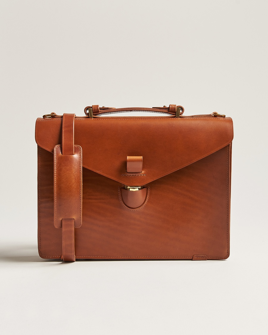 Tärnsjö Garveri TG1873 Briefcase Cognac – Marron