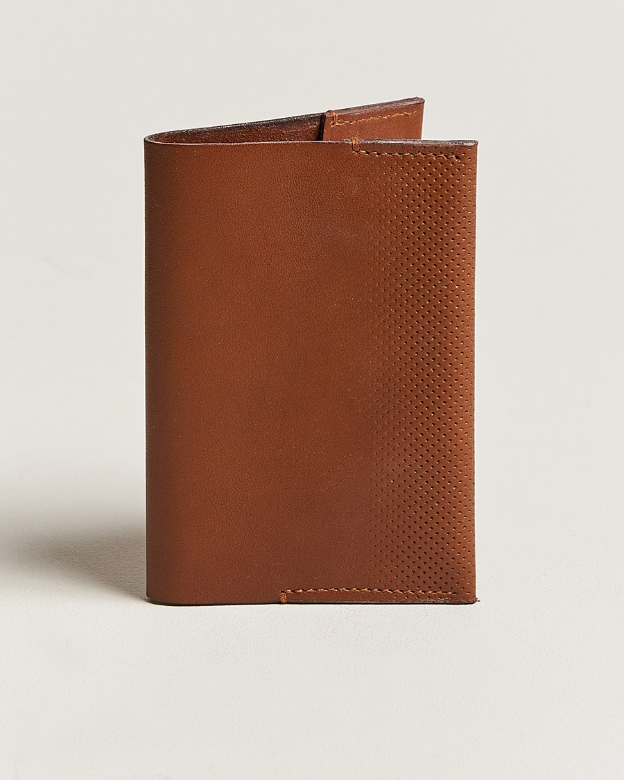 Tärnsjö Garveri TG1873 Passport Cover Cognac – Marron