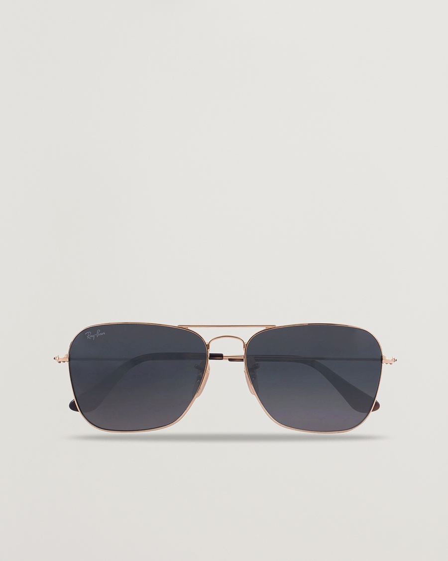 Ray-Ban 0RB3136 Caravan Sunglasses Gold/Grey – Goud
