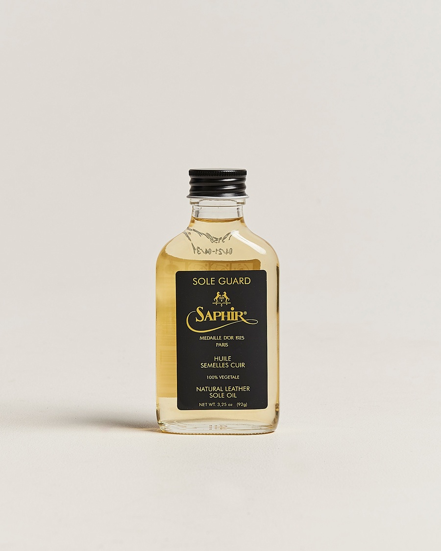 Saphir Medaille d'Or Sole Guard Leather Oil Neutral – Transparent