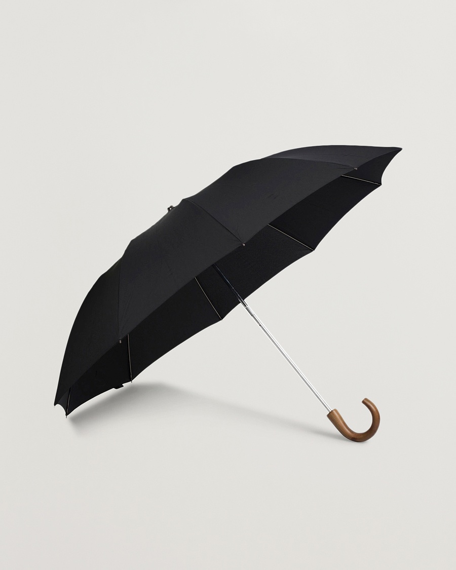 Fox Umbrellas Telescopic Umbrella Black – Zwart