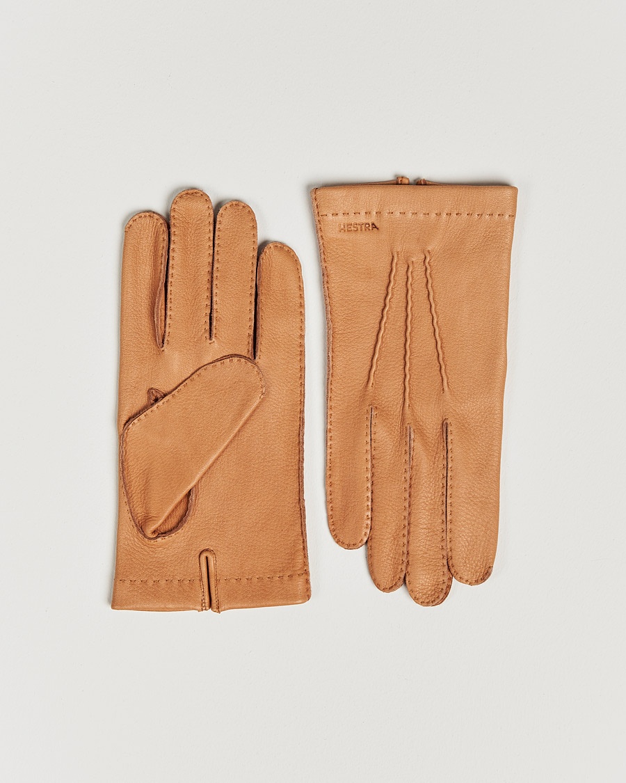 Homme | Spécialistes scandinaves | Hestra | Henry Unlined Deerskin Glove Cognac