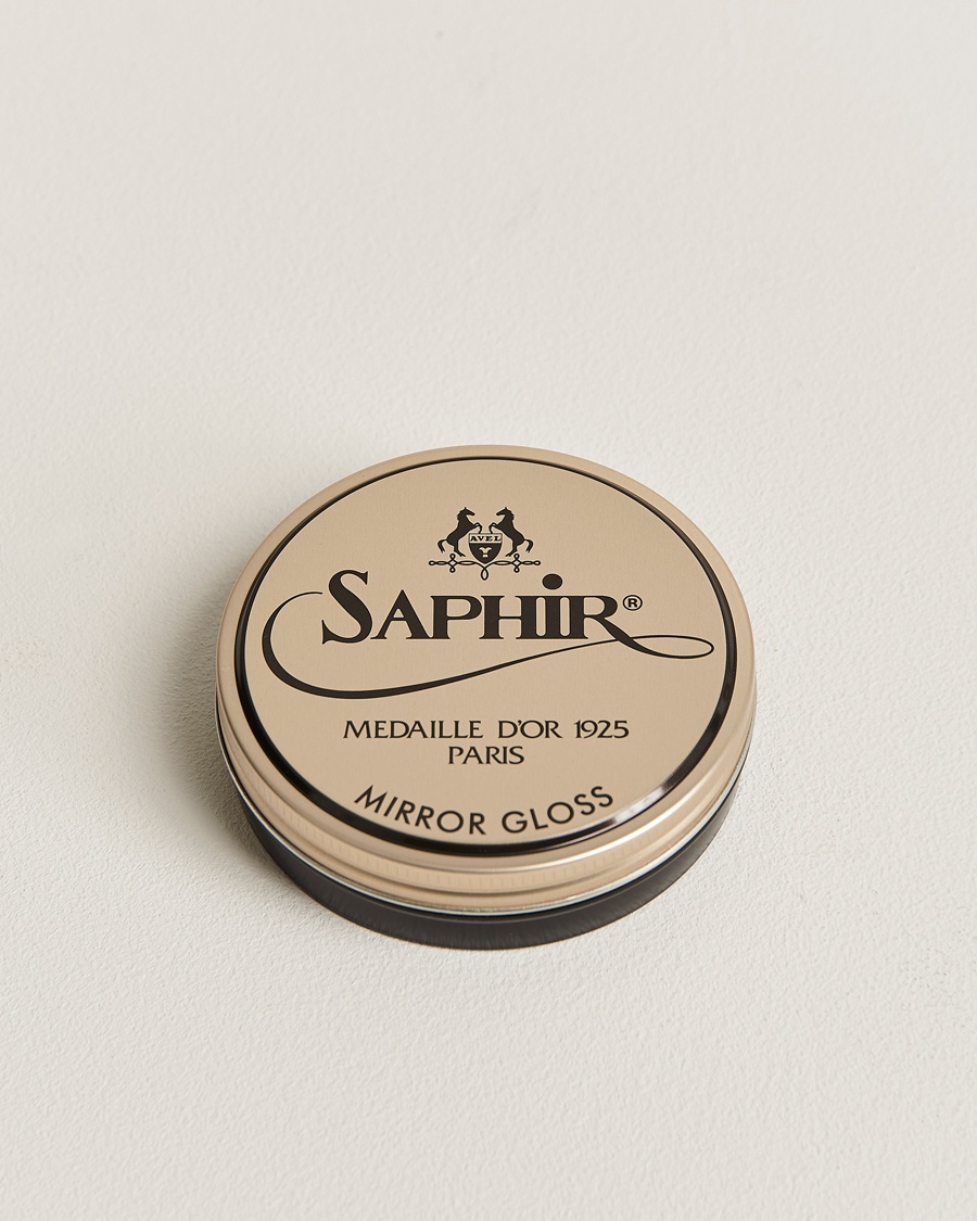 Saphir Medaille d'Or Mirror Gloss 75ml Black – Noir