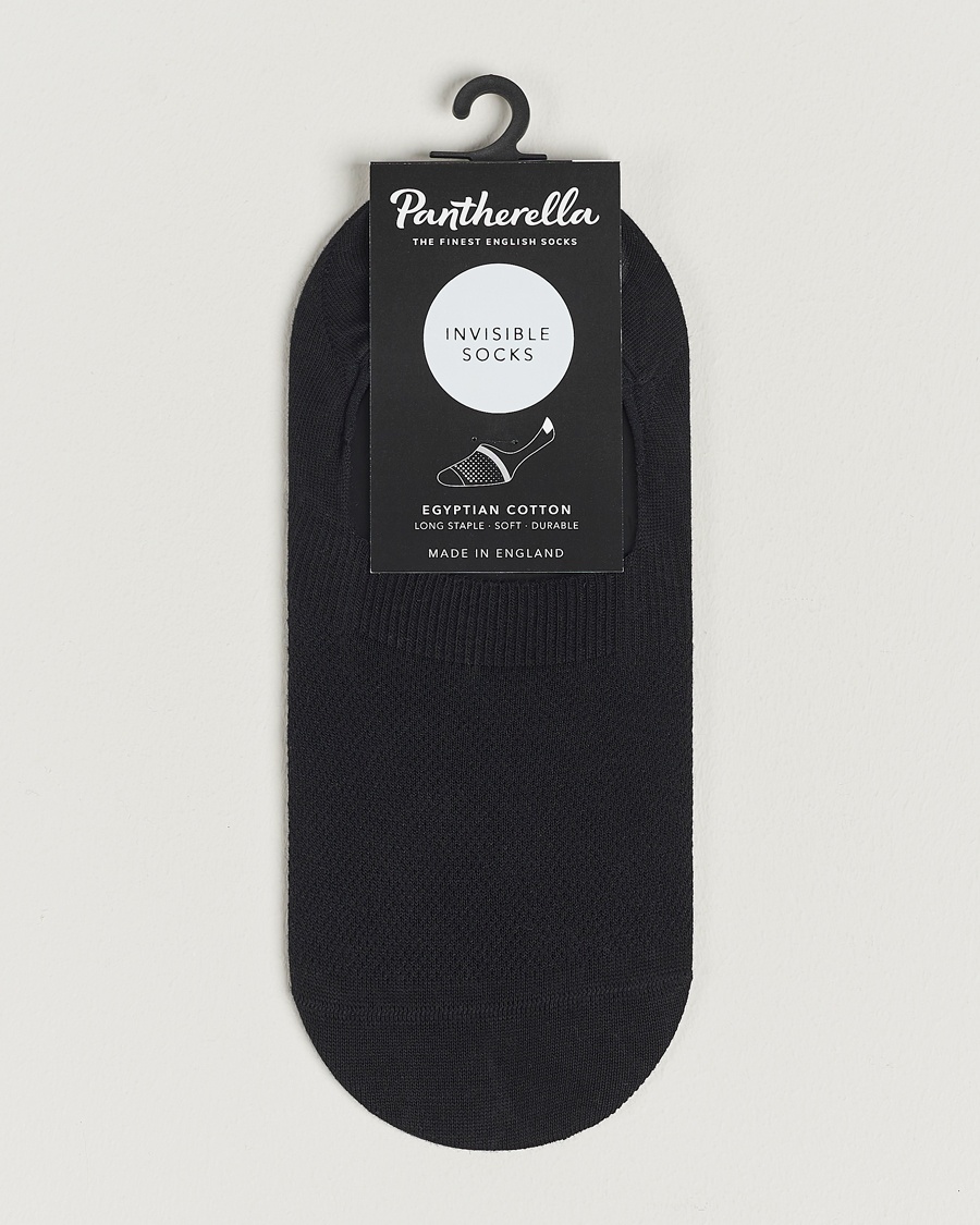 Pantherella Footlet Cotton/Nylon Sock Black – Noir