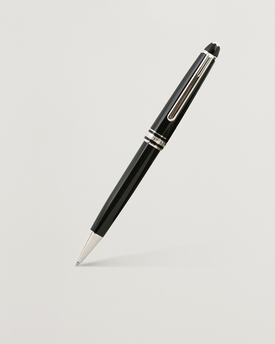 Montblanc 164 Classique Meisterstück Ballpoint Pen Platinum Line – Zilver
