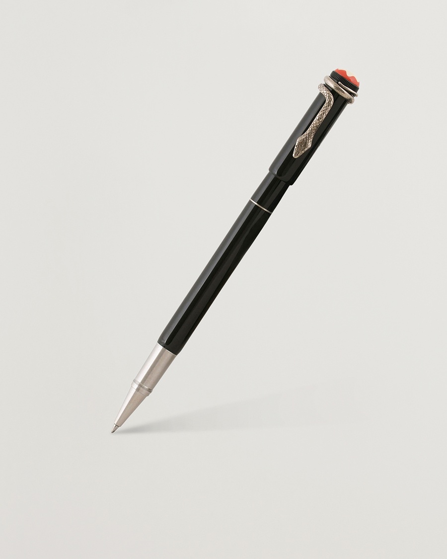 Montblanc Heritage Rouge & Noir Rollerball Pen Black – Zwart