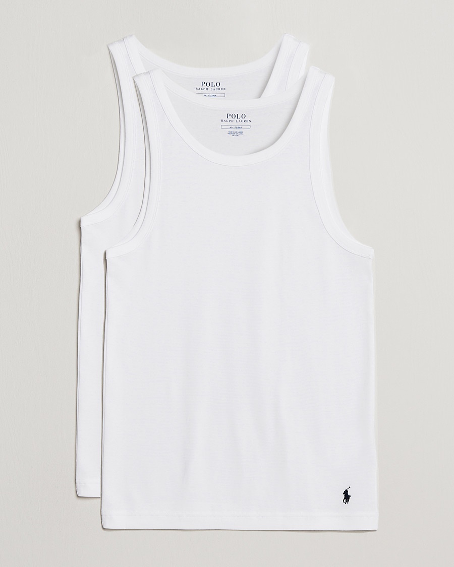 Polo Ralph Lauren 2-Pack Classic Tank White – Blanc