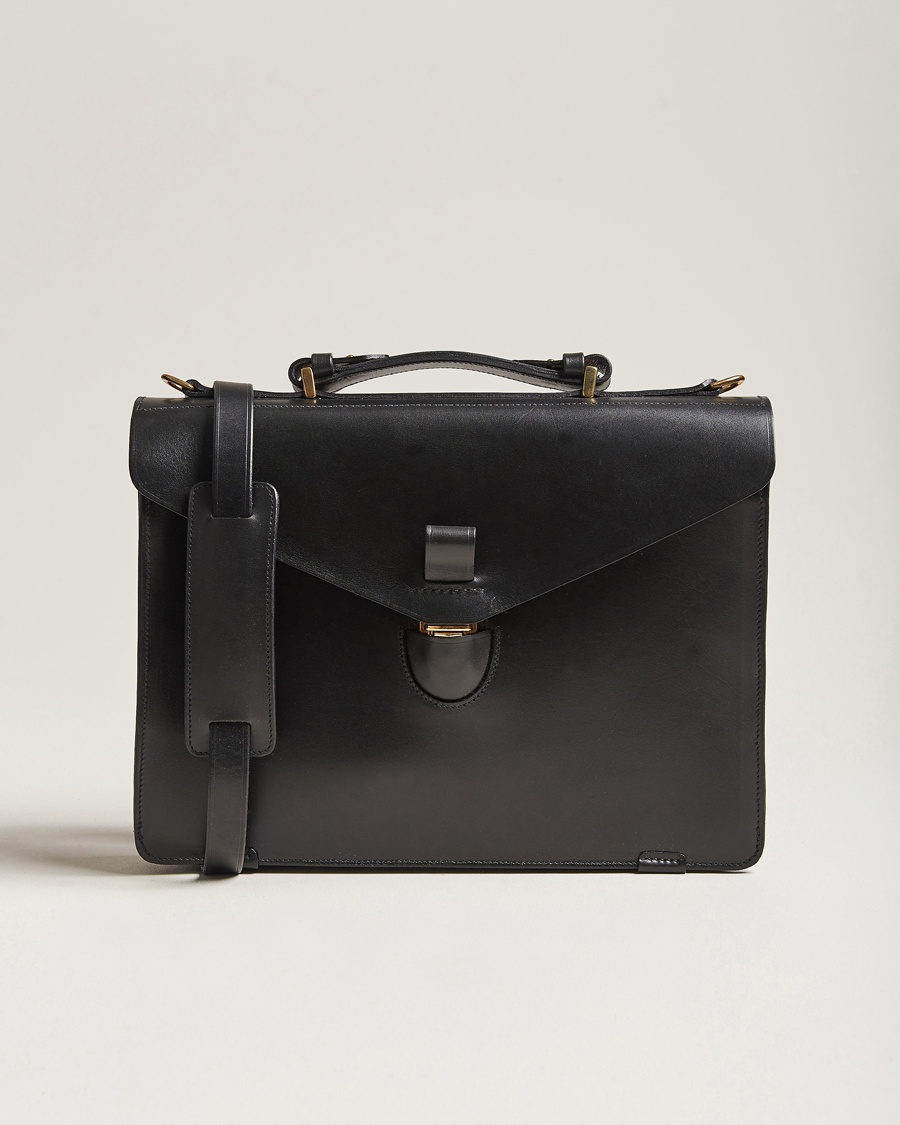 Homme | Les Classiques Intemporels | Tärnsjö Garveri | TG1873 Briefcase Black