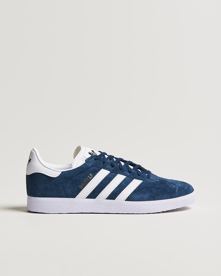 adidas Originals Gazelle Sneaker Navy/White – Bleu