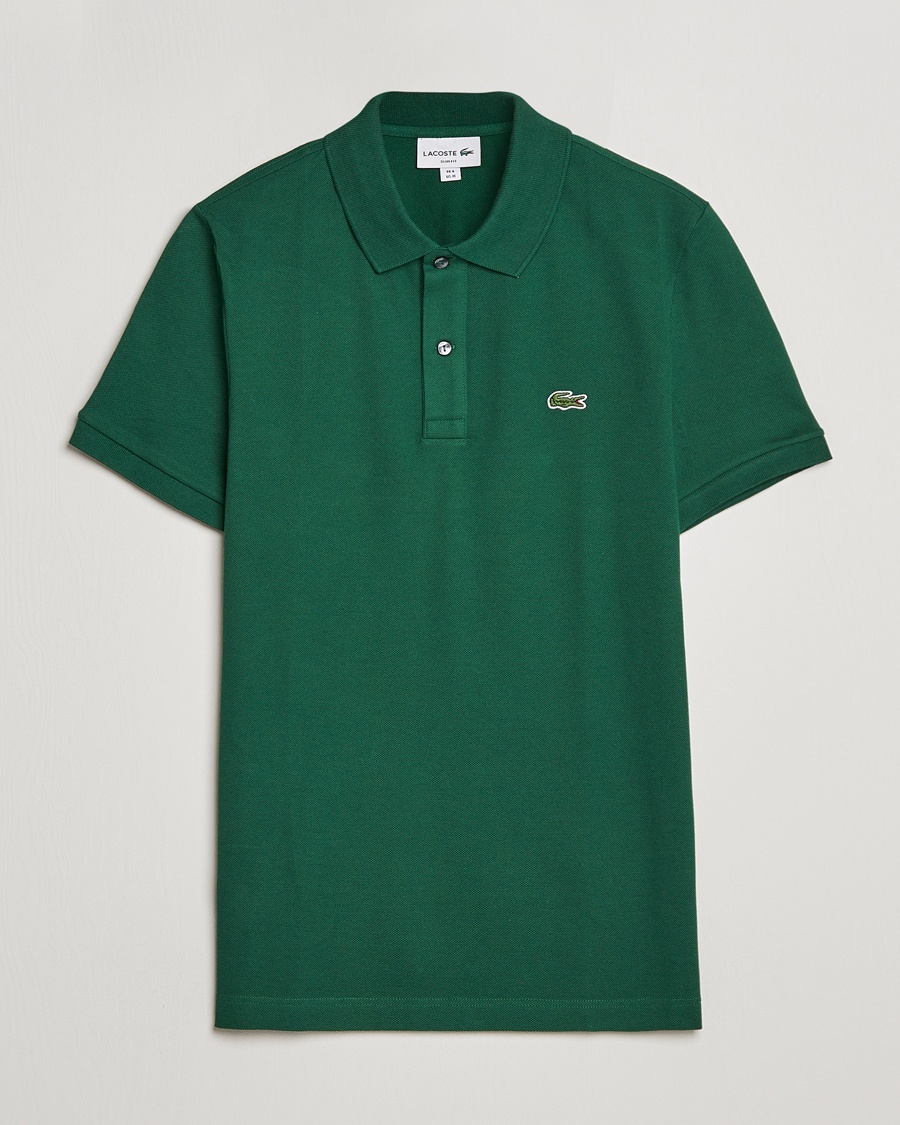 Homme | | Lacoste | Slim Fit Polo Piké Green