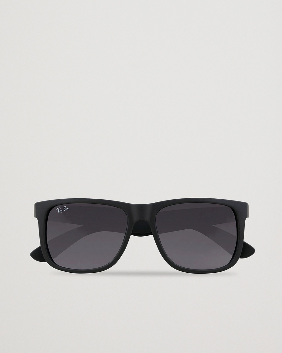 Ray-Ban 0RB4165 Justin Sunglasses Matte Black – Zwart