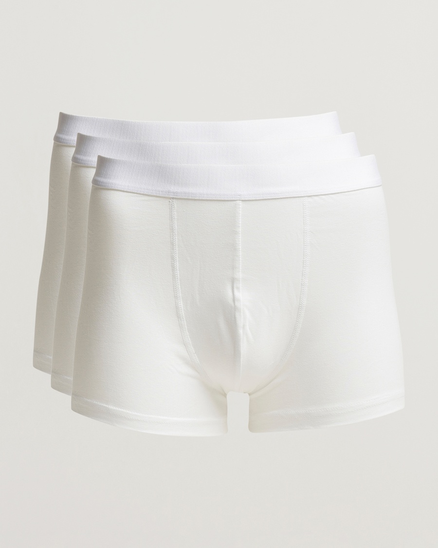 Bread & Boxers 3-Pack Boxer Brief White – Blanc