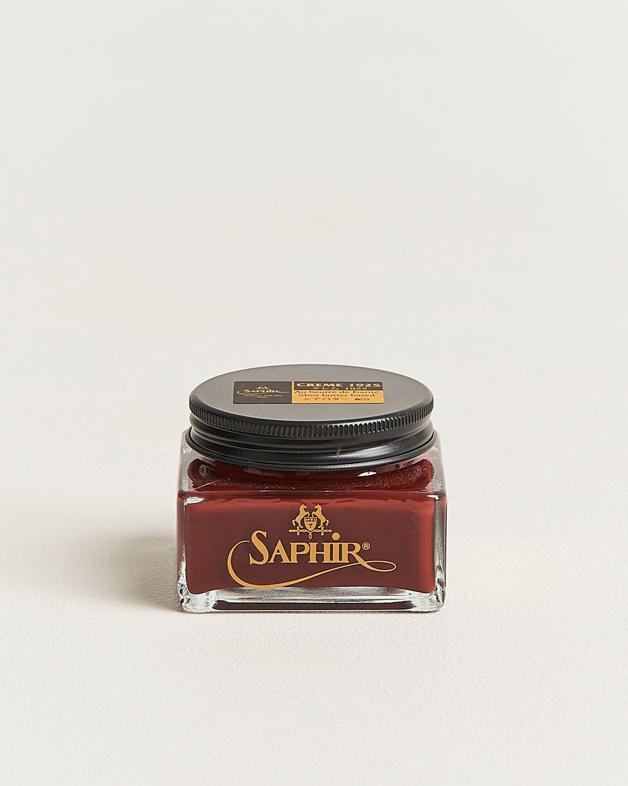 Saphir Medaille d'Or Creme Pommadier 1925 75 ml Mahogany – Bruin