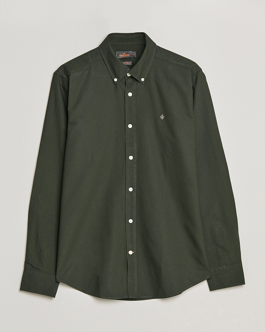 Morris Douglas Oxford Shirt Olive – Vert