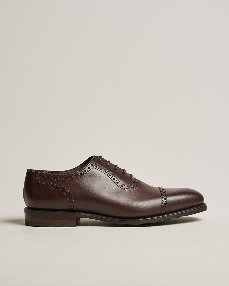 Loake 1880 Fleet Brogue Shadow Sole Dark Brown Calf – Bruin