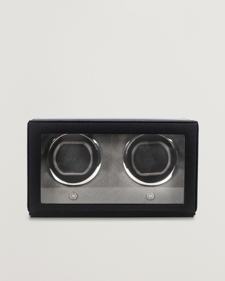 WOLF Cub Double Winder With Cover Black – Zwart