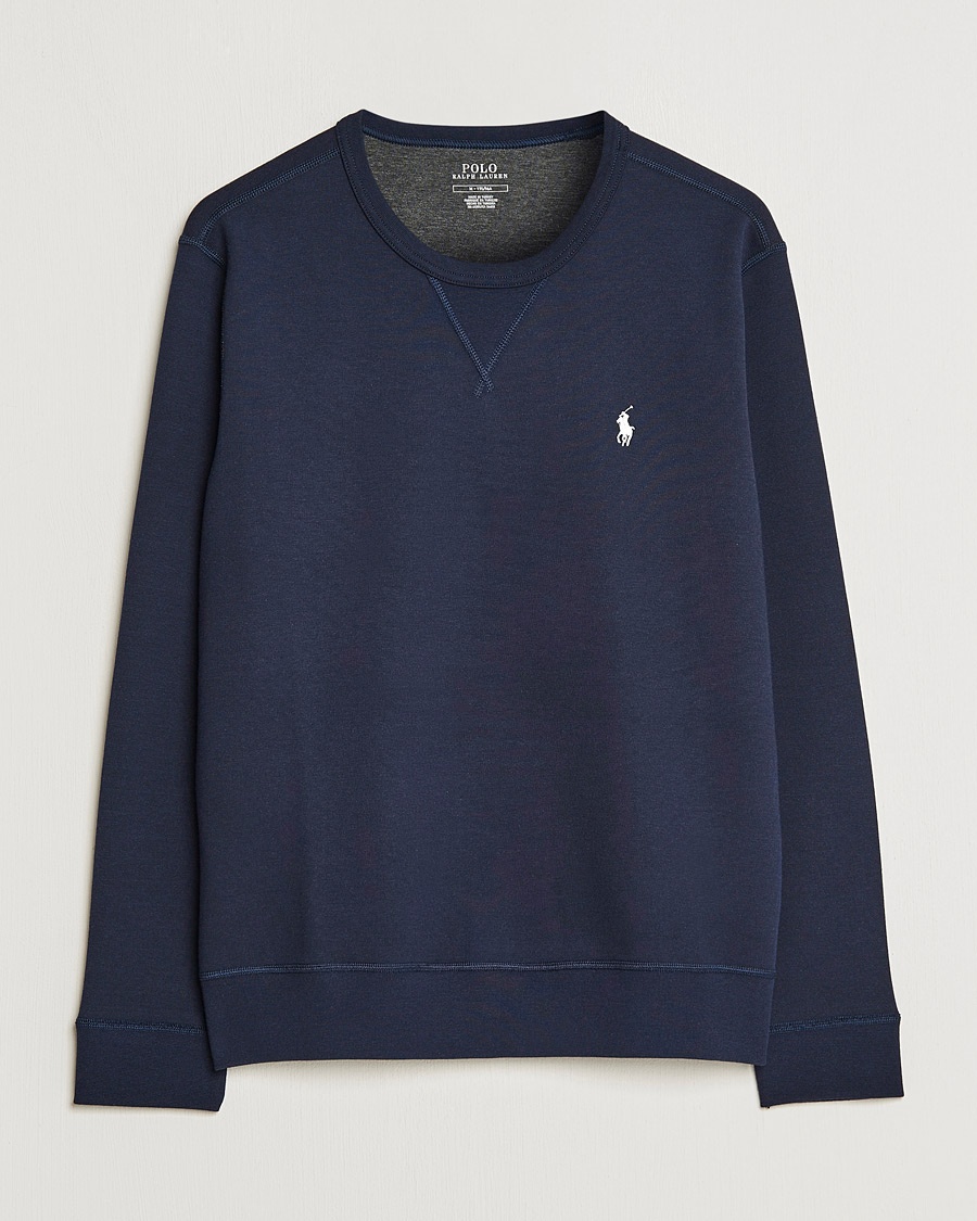Polo Ralph Lauren Tech Crew Neck Sweatshirt Aviator Navy – Bleu