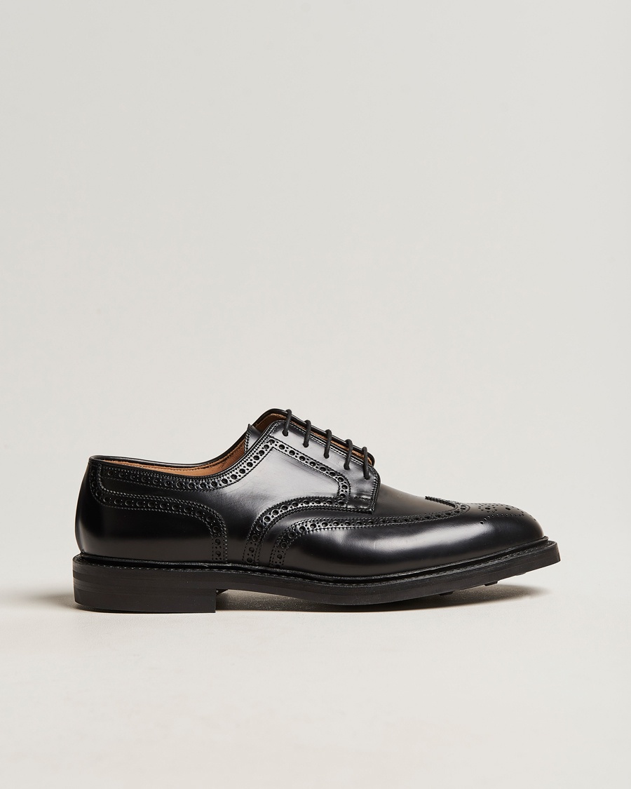 Crockett & Jones Pembroke Derbys Black Calf – Zwart