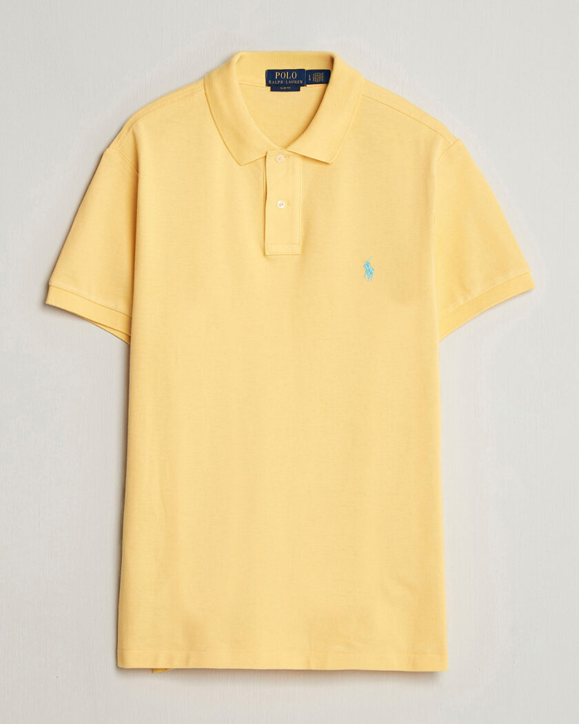 Polo Ralph Lauren Slim Fit Polo Empire Yellow – Jaune