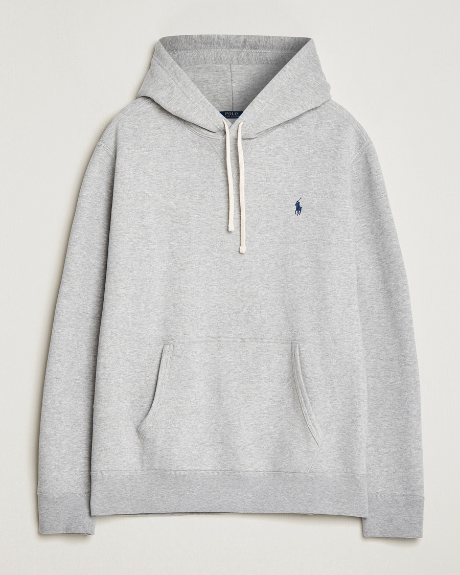 Polo Ralph Lauren RL Fleece Hoodie Andover Heather – Grijs