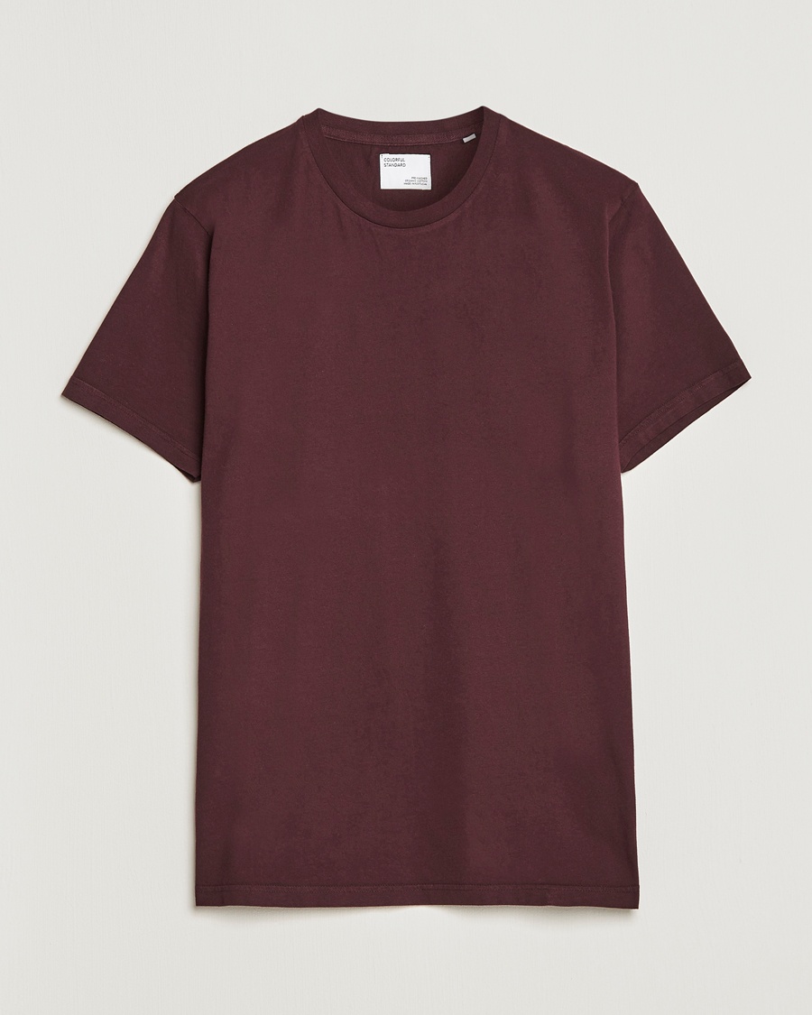 Colorful Standard Classic Organic T-Shirt Oxblood Red – Rouge