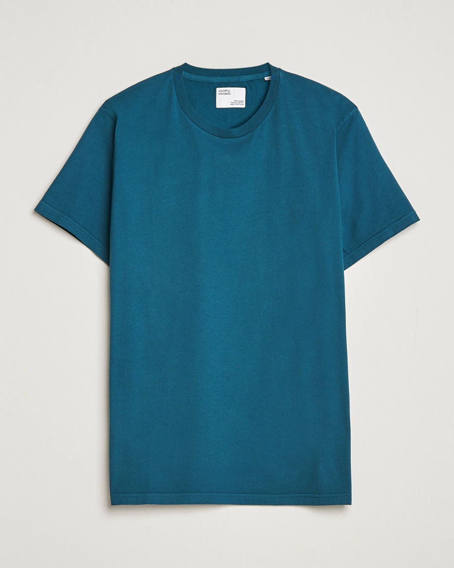 Colorful Standard Classic Organic T-Shirt Ocean Green – Bleu