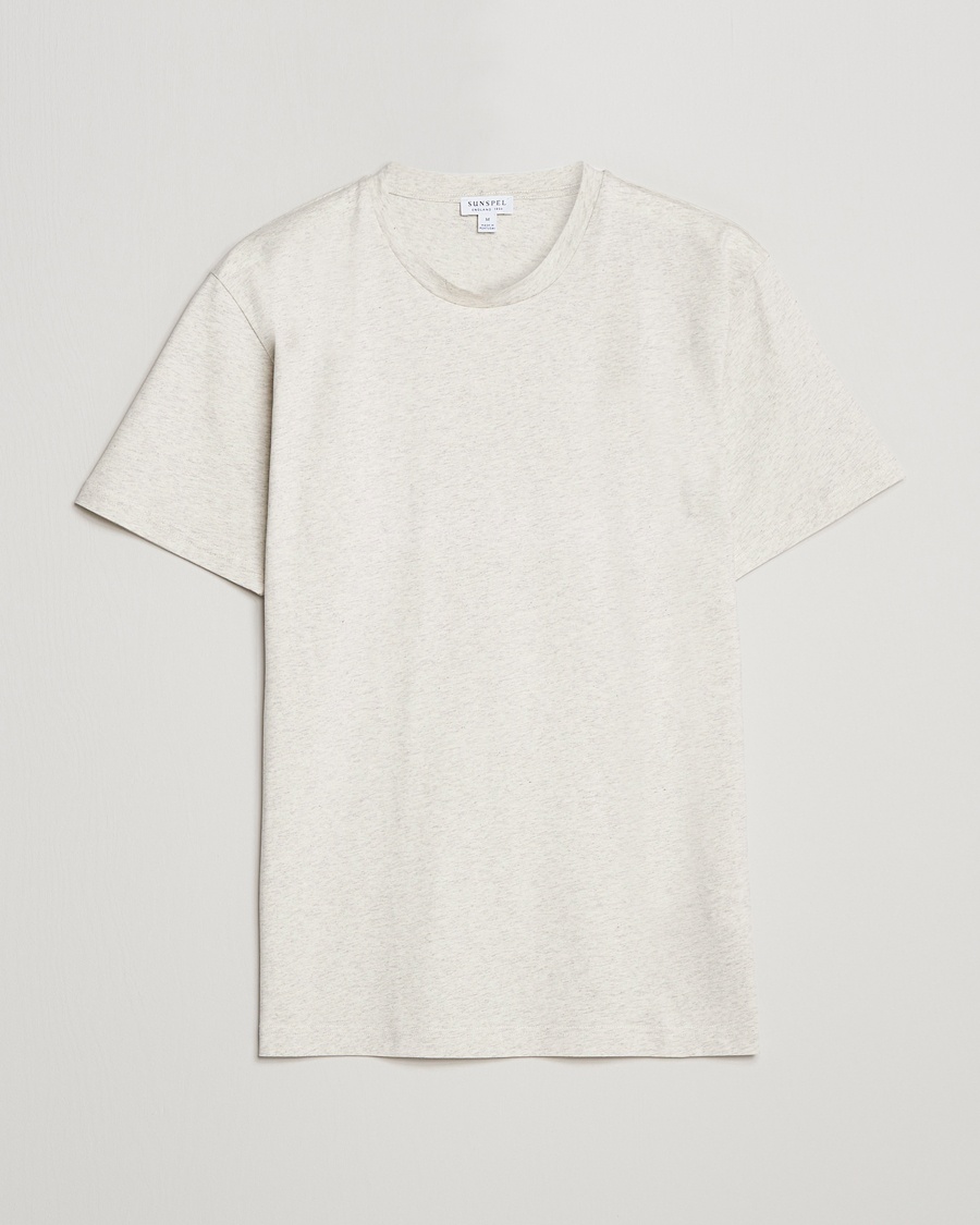 Sunspel Riviera Midweight T-Shirt Archive White – Blanc