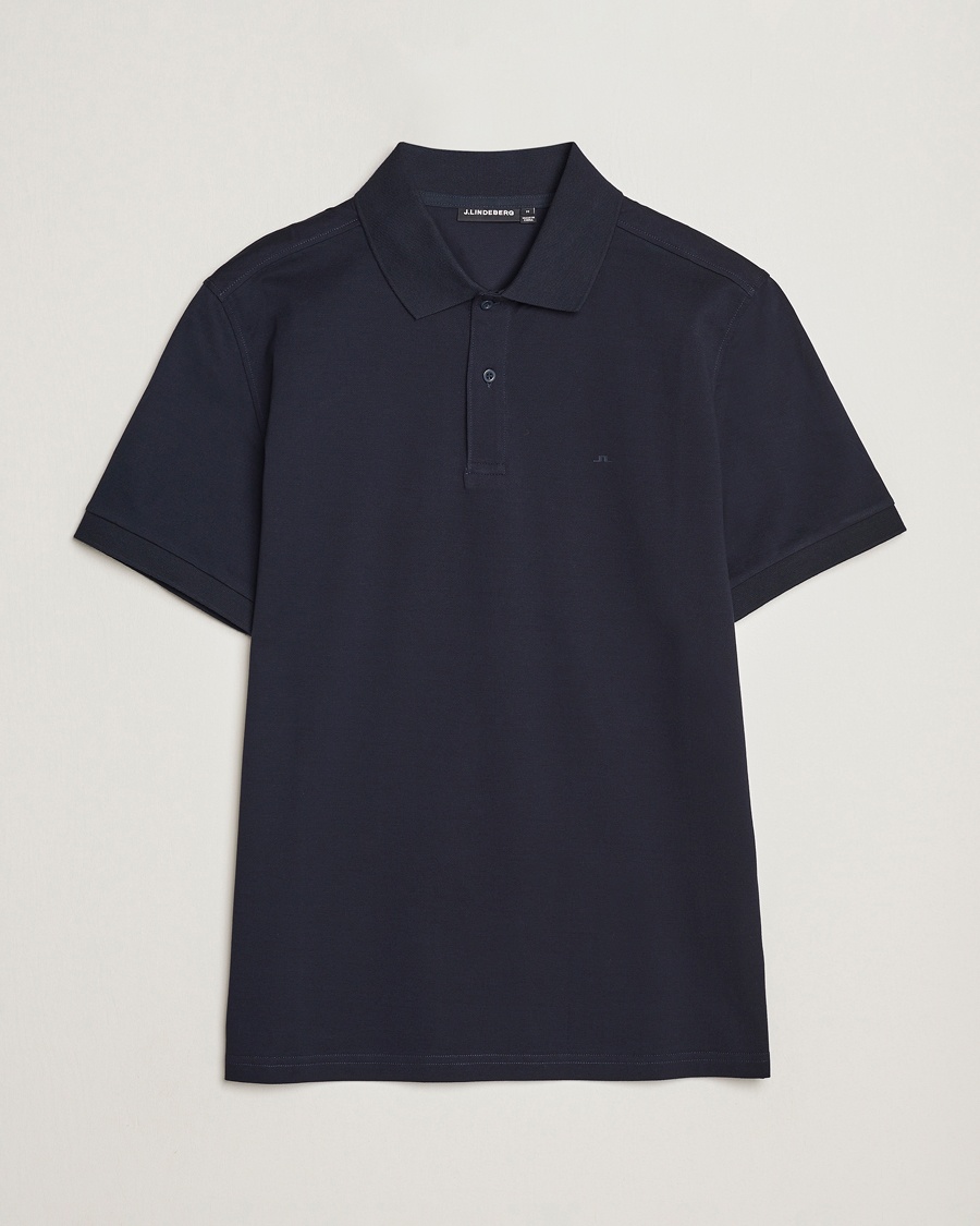 Heren | | J.Lindeberg | Troy Polo Pique Navy