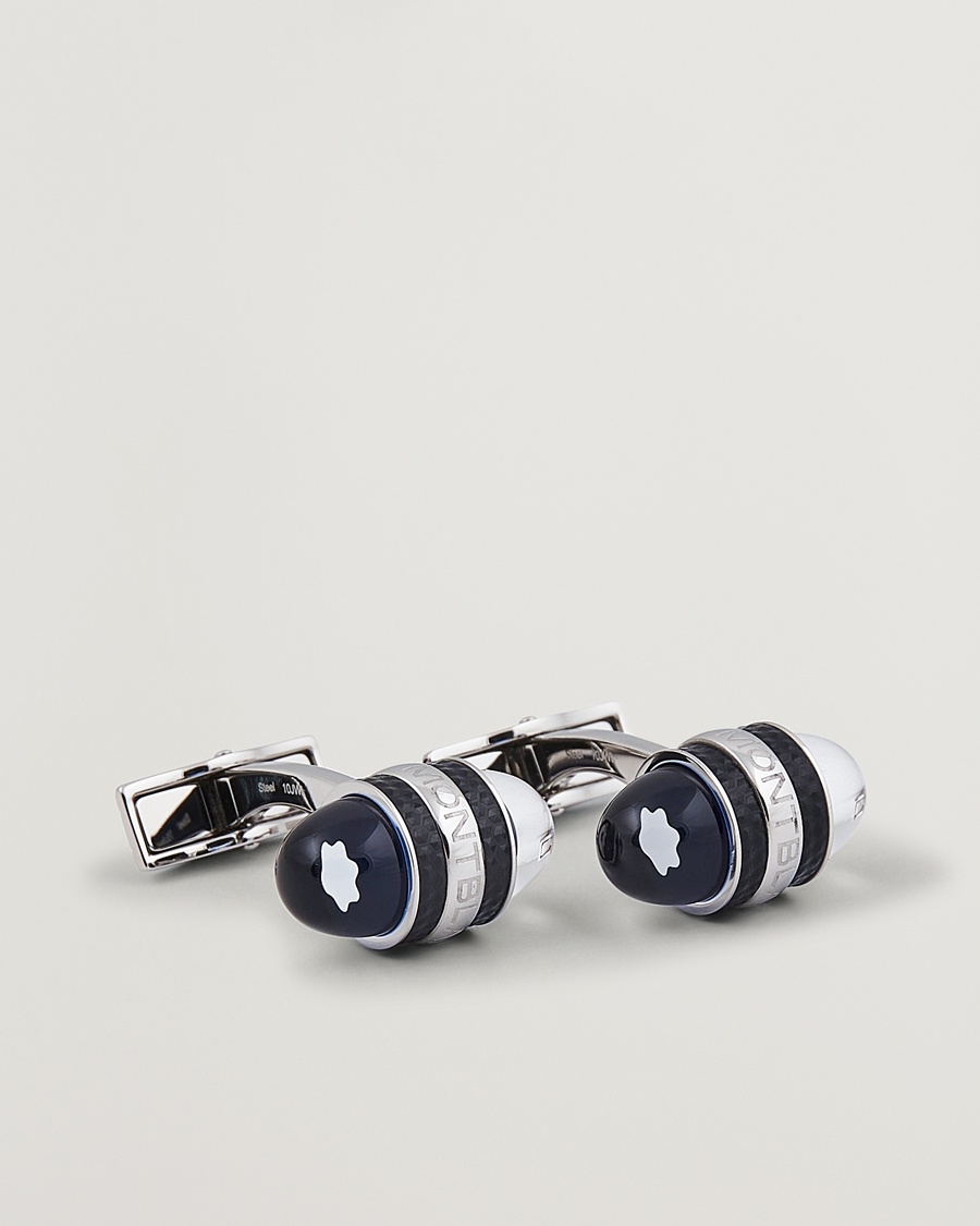 Montblanc Steel Lacquer SAW Cufflinks – Argent