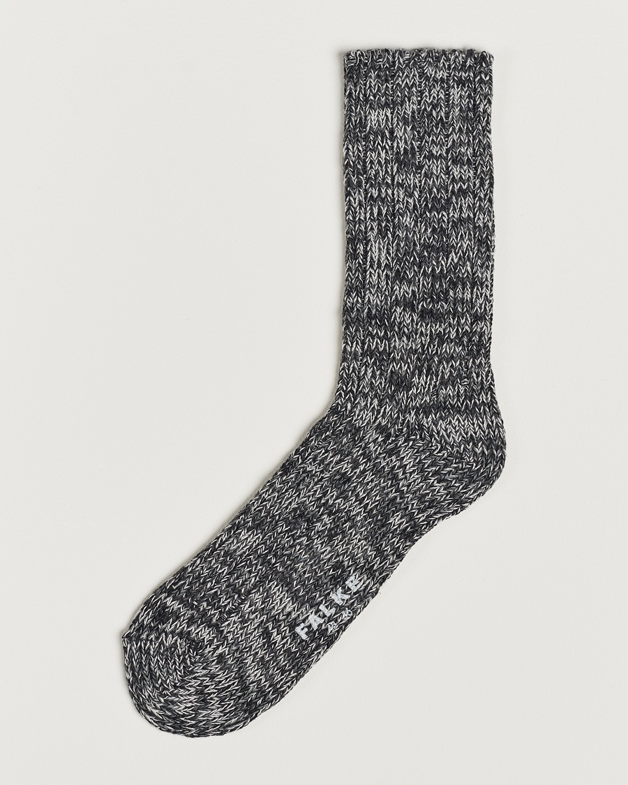 Homme | Moins De 50 | Falke | Brooklyn Cotton Sock Black