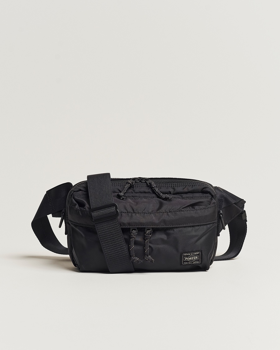 Porter-Yoshida & Co. Force Waist Bag Black – Zwart