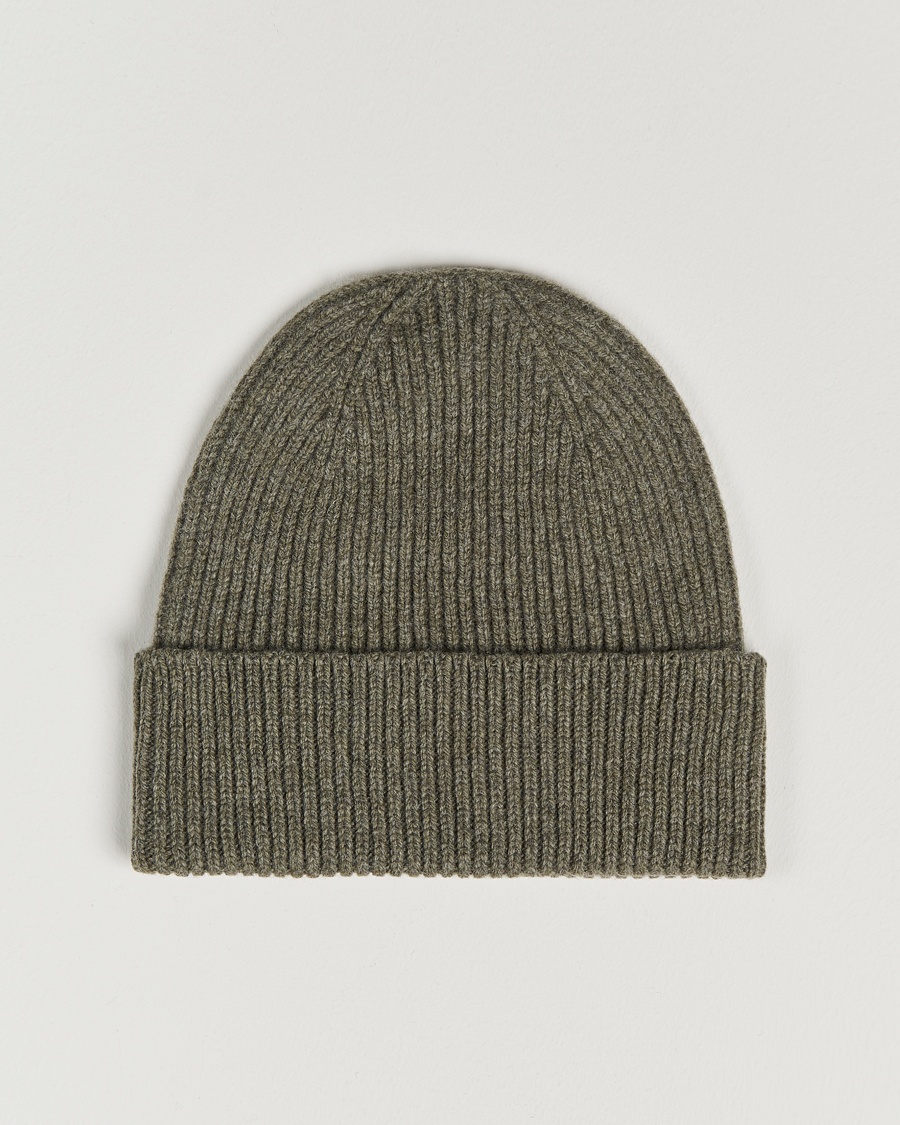 Colorful Standard Merino Wool Beanie Dusty Olive – Vert