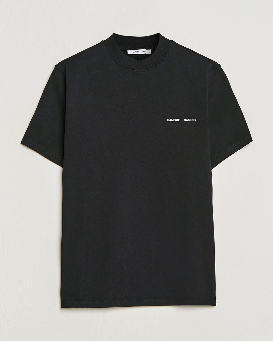 Samsøe Samsøe Norsbro Organic Cotton Tee Black – Zwart