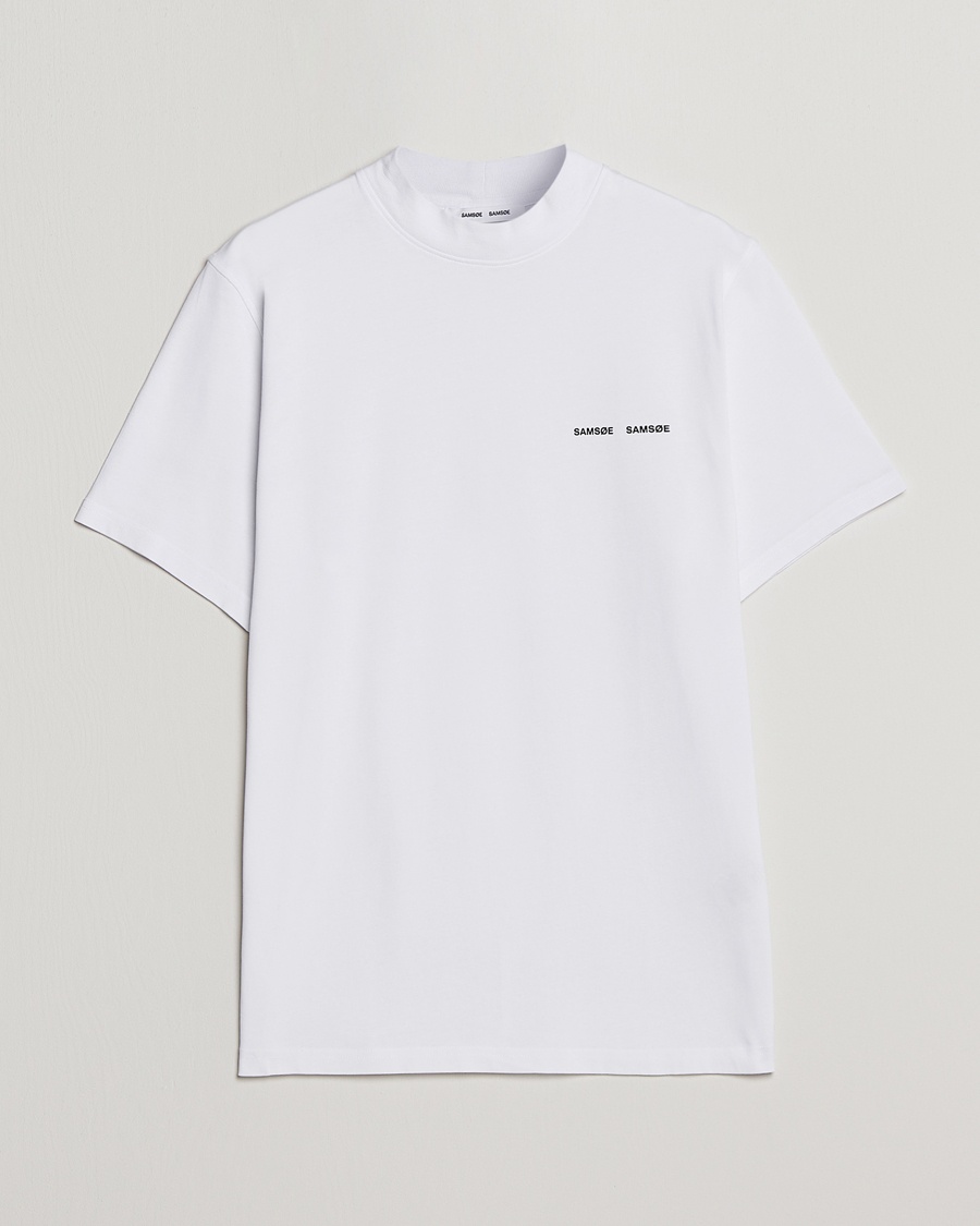 Samsøe Samsøe Norsbro Organic Cotton Tee White – Wit