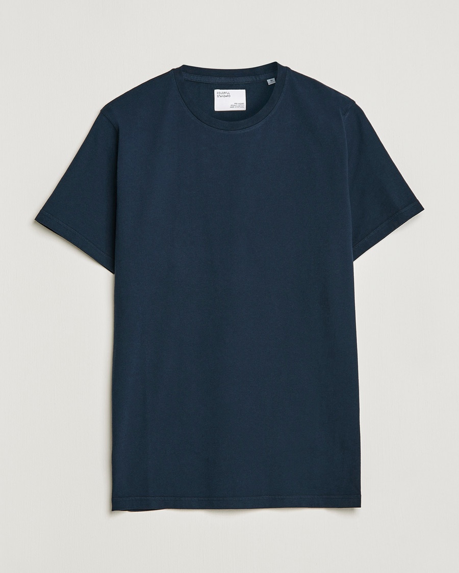 Colorful Standard Classic Organic T-Shirt Navy Blue – Blauw