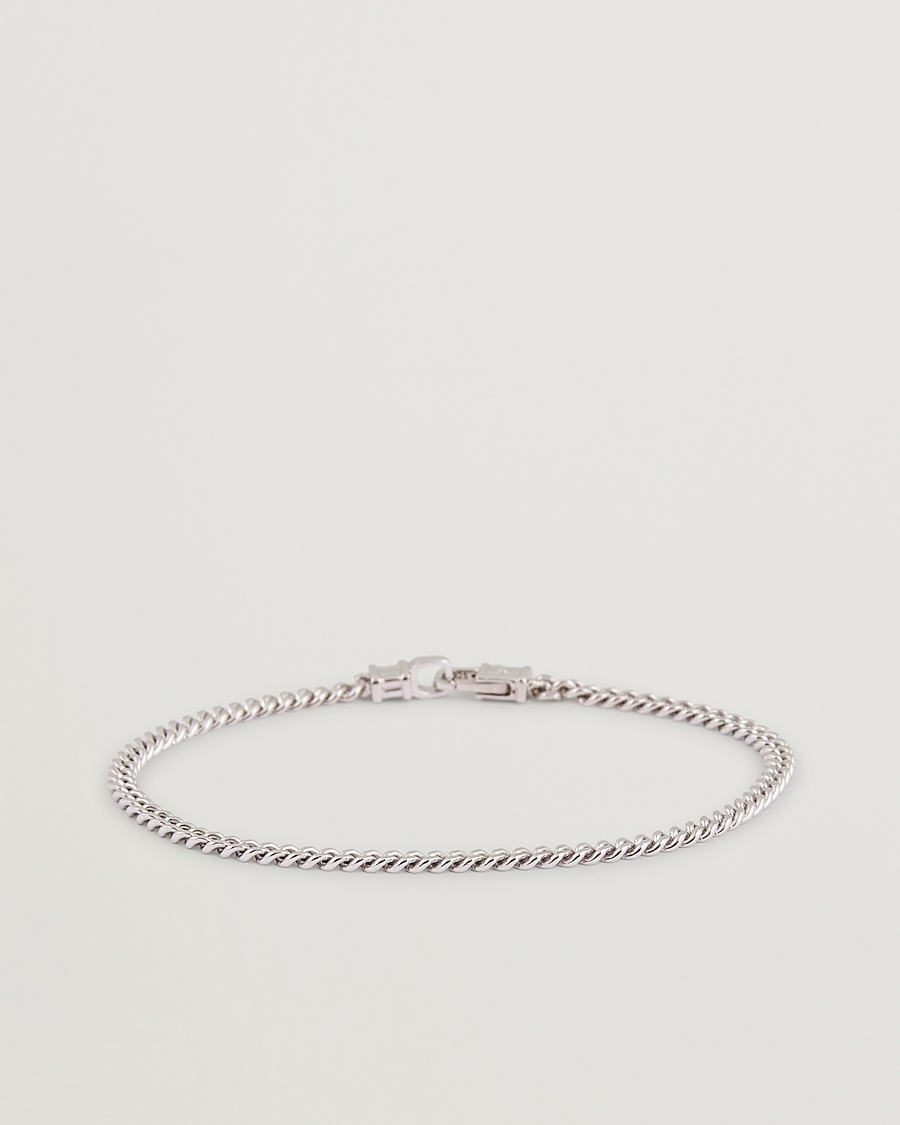Tom Wood Curb Bracelet M Silver – Zilver