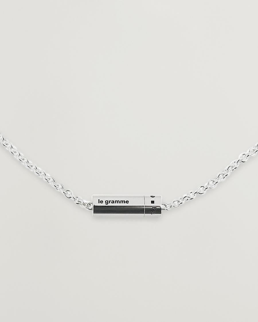 Homme | Collier | LE GRAMME | Chain Cable Necklace Sterling Silver 13g