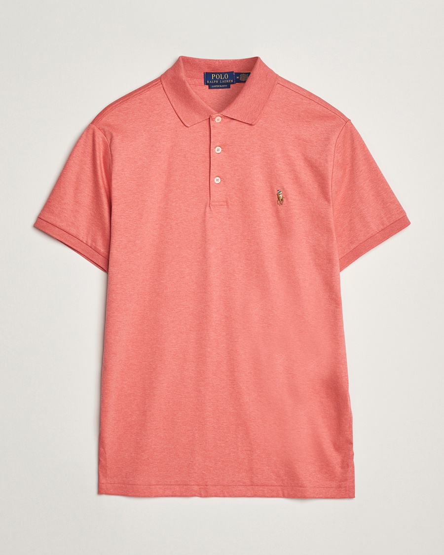 Heren | Polo's | Polo Ralph Lauren | Luxury Pima Cotton Polo Highland Rose Heather